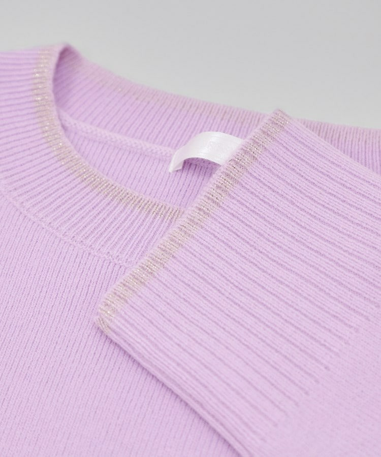 【洗濯機可/セットアップ可/毛玉になりにくい】クルーネックニット25