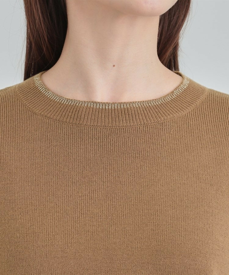 【洗濯機可/セットアップ可/毛玉になりにくい】クルーネックニット29