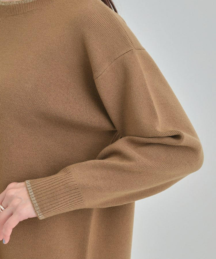 【洗濯機可/セットアップ可/毛玉になりにくい】クルーネックニット30