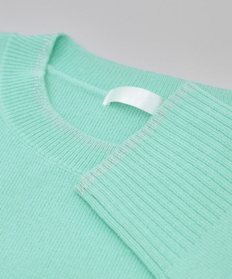 【洗濯機可/セットアップ可/毛玉になりにくい】クルーネックニット9