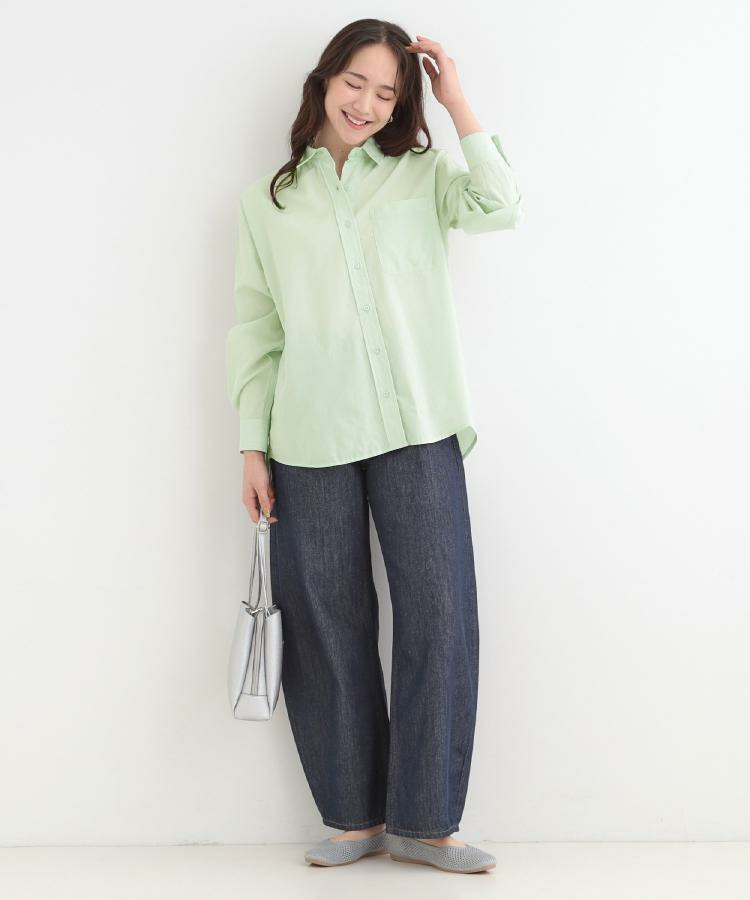 【SHOO・LA・RUE DENIM】こなれ感をプラスする デニムカーブパンツ28