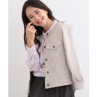 【SHOO・LA・RUE DENIM】大人のための ストレッチ コンパクトデニムジャケット