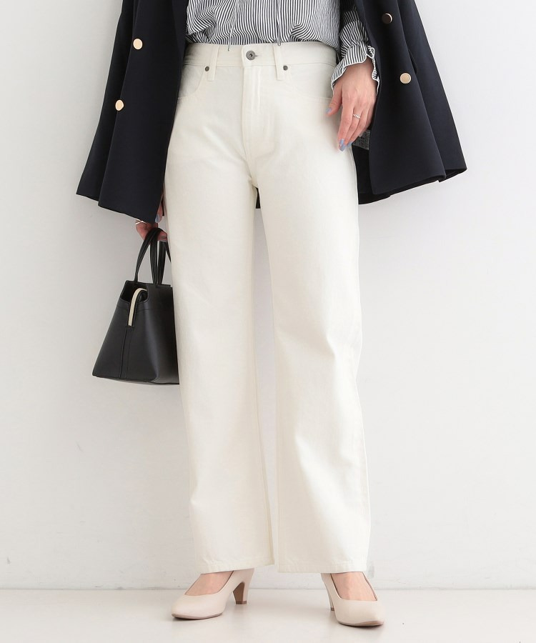【SHOO・LA・RUE DENIM】程よいゆとりの ストレートパンツ