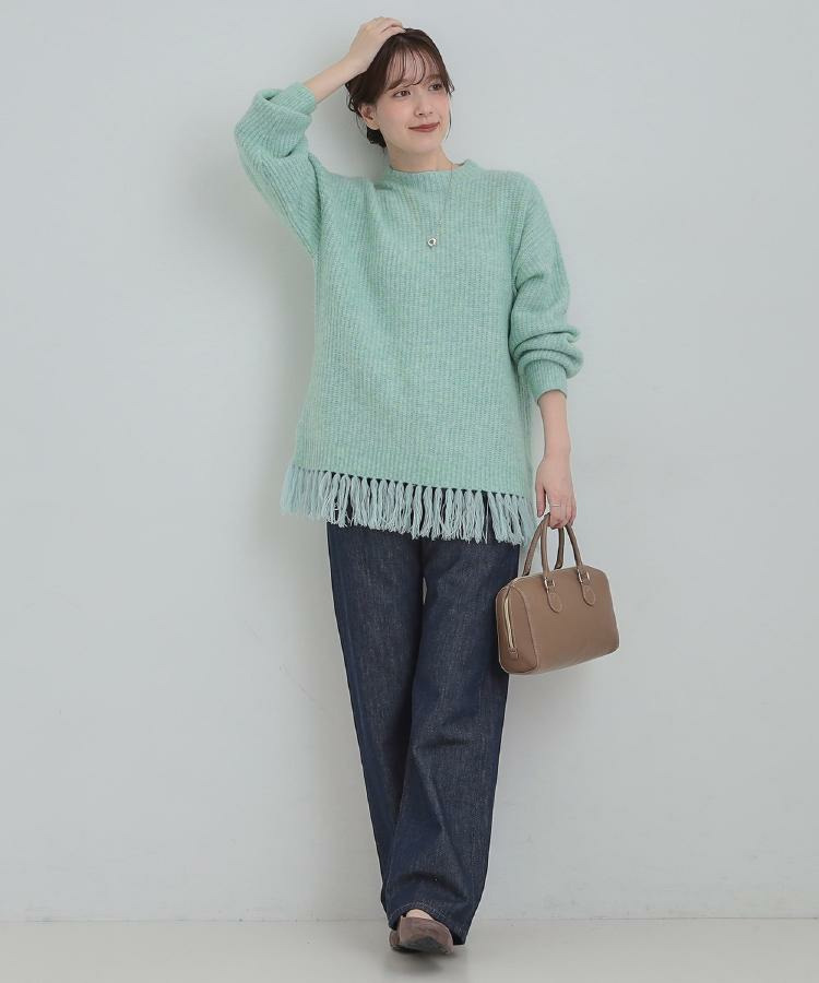 【SHOO・LA・RUE DENIM】程よいゆとりの ストレートデニムパンツ27