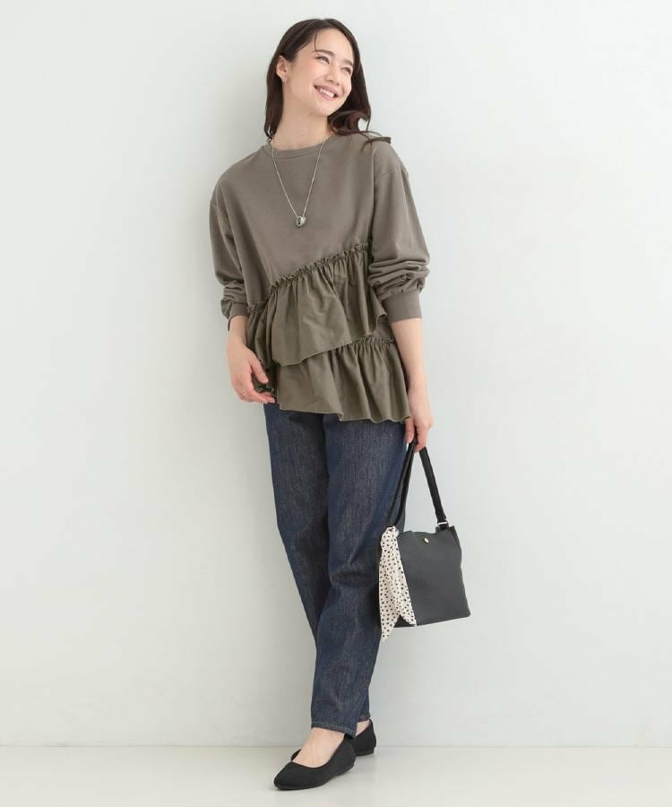 【SHOO・LA・RUE DENIM】大人のきれいめカジュアルに デニムテーパードパンツ22