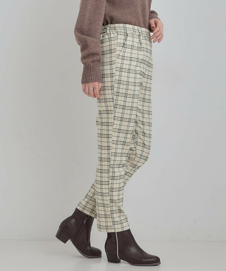 あったか裏起毛テーパードパンツ11