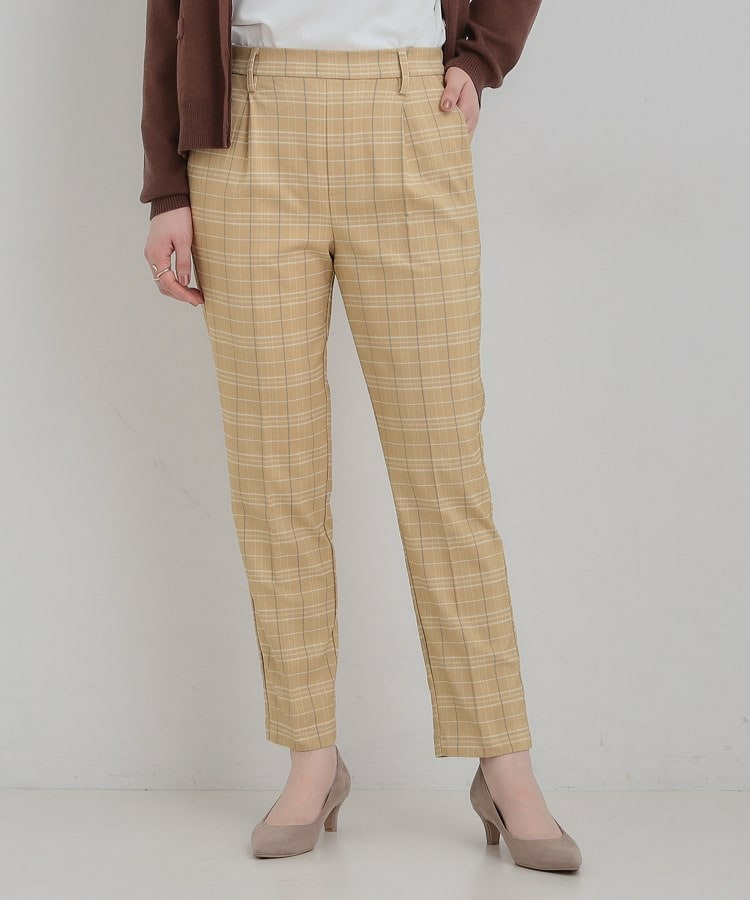 あったか裏起毛テーパードパンツ15