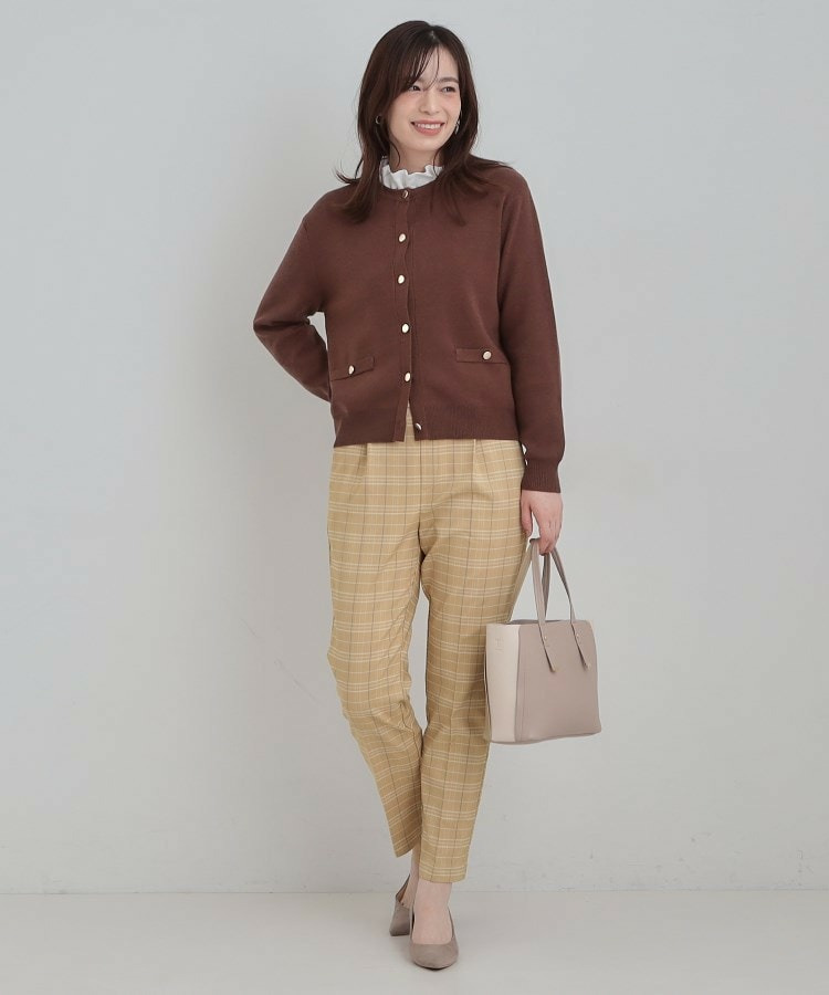 あったか裏起毛テーパードパンツ16