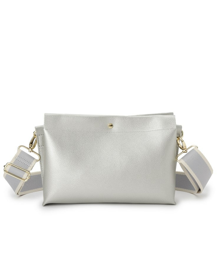 配色ベルト3層ショルダーバッグ10