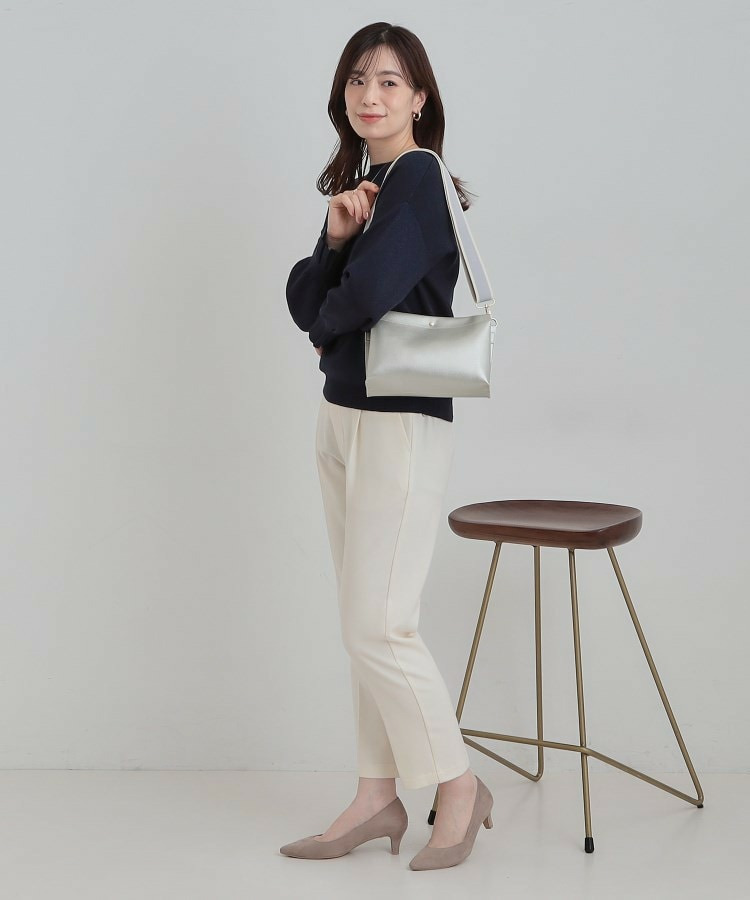 配色ベルト3層ショルダーバッグ7