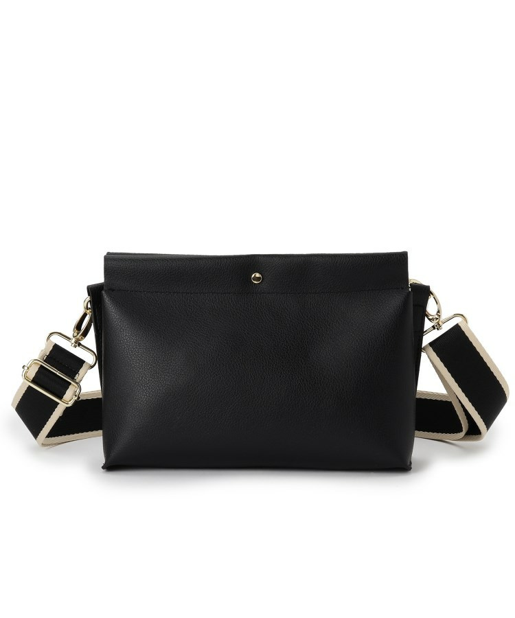 配色ベルト3層ショルダーバッグ9