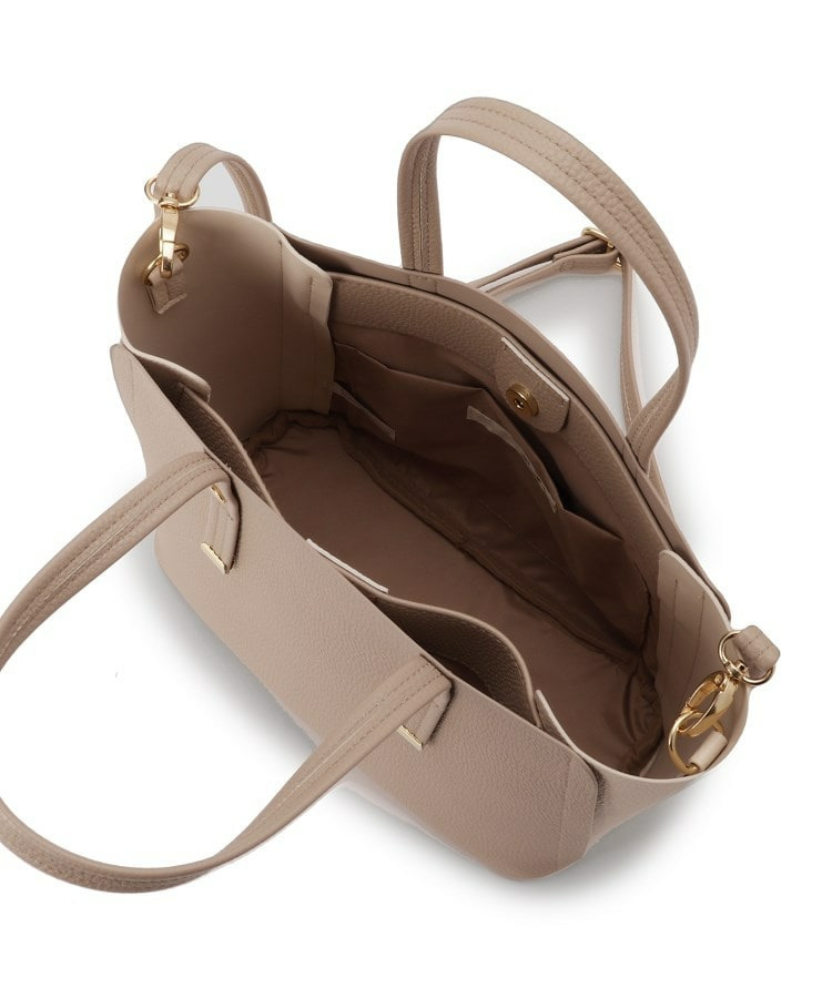 【軽量】ハンドル金具配色トートバッグ20