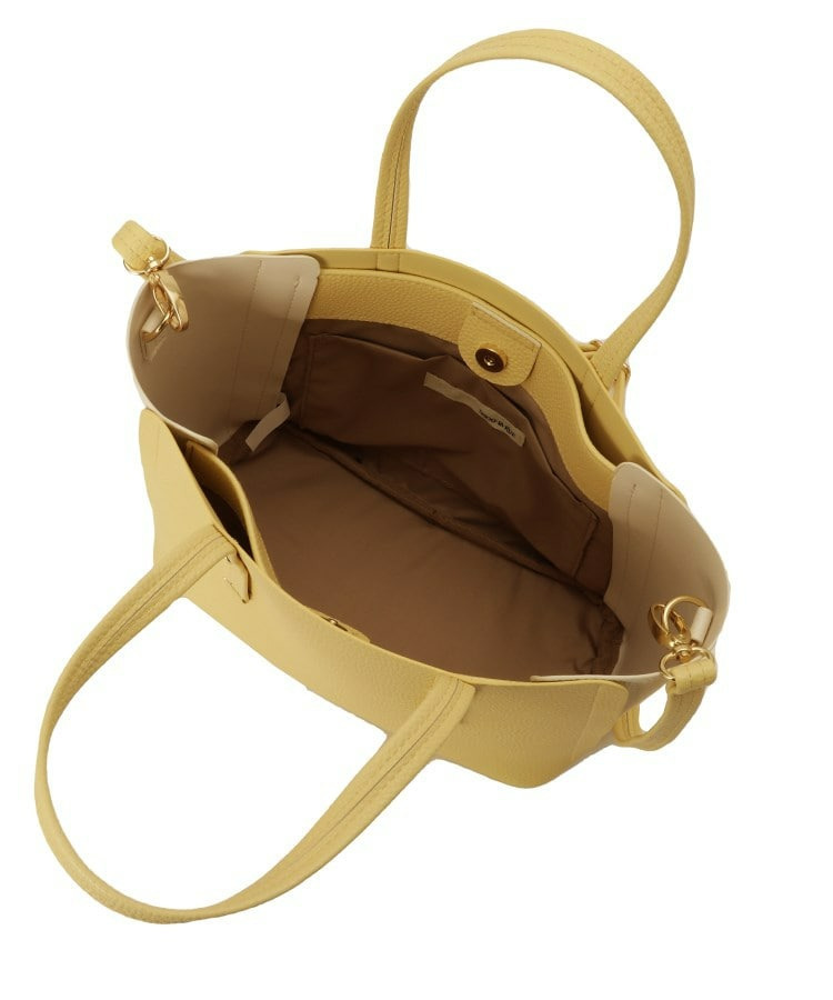 【軽量】ハンドル金具配色トートバッグ24