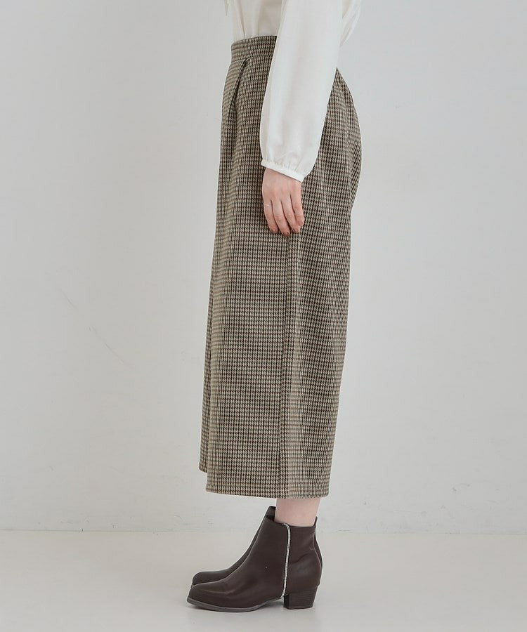 あったか裏起毛ポンチガウチョパンツ11