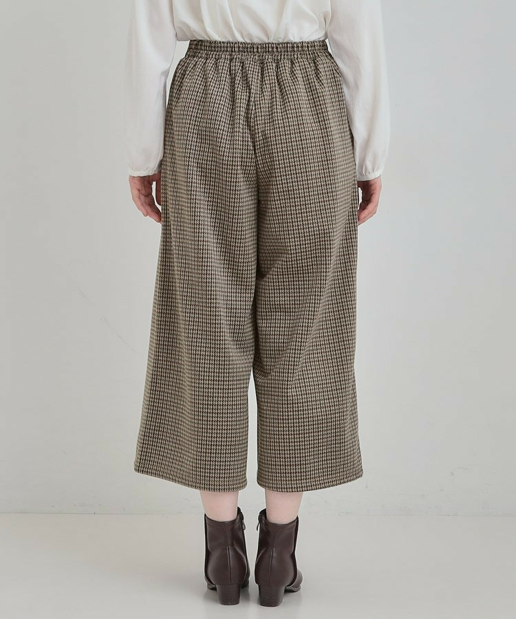 あったか裏起毛ポンチガウチョパンツ12