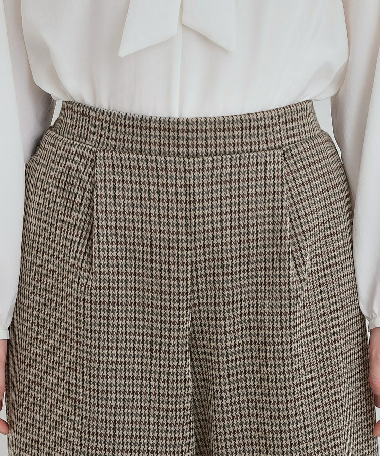 あったか裏起毛ポンチガウチョパンツ13