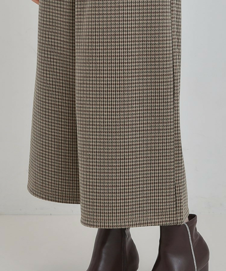 あったか裏起毛ポンチガウチョパンツ16