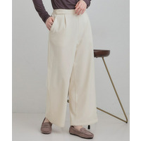 【洗濯機可/S-LL】あったか裏起毛ワイドパンツ