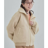 【S-LL】お顔周りがすっきり見え スライバージャケット