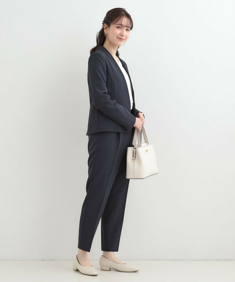 【3点スーツセット/洗濯機可】時短で好印象 セットアップ+ブラウス14