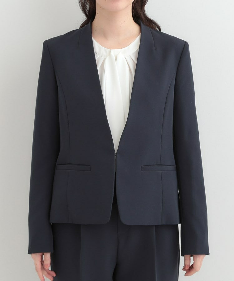 【3点スーツセット/洗濯機可】時短で好印象 セットアップ+ブラウス16