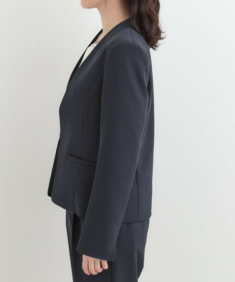 【3点スーツセット/洗濯機可】時短で好印象 セットアップ+ブラウス17