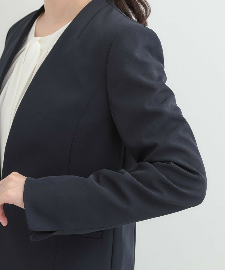 【3点スーツセット/洗濯機可】時短で好印象 セットアップ+ブラウス20