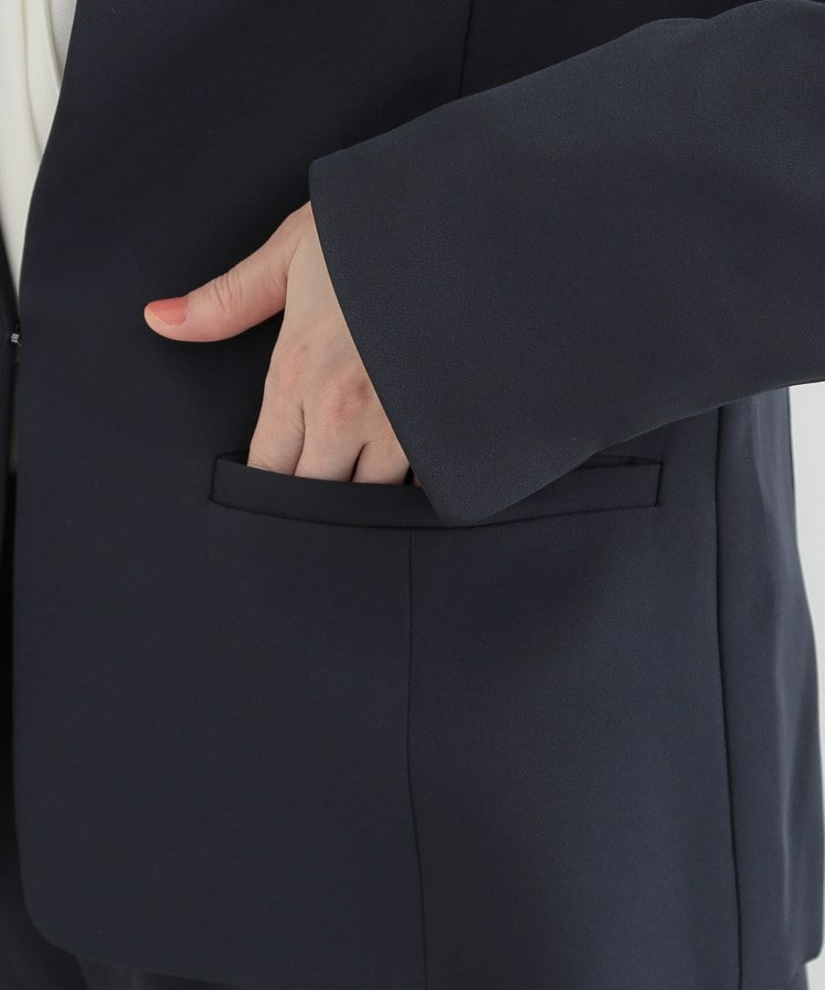 【3点スーツセット/洗濯機可】時短で好印象 セットアップ+ブラウス21