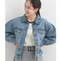 【SHOO・LA・RUE DENIM】羽織るだけでこなれる　オーバーサイズデニムジャケット