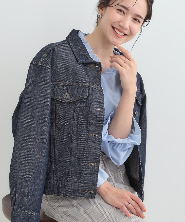 【SHOO・LA・RUE DENIM】大人の抜け感 ゆるGジャン1