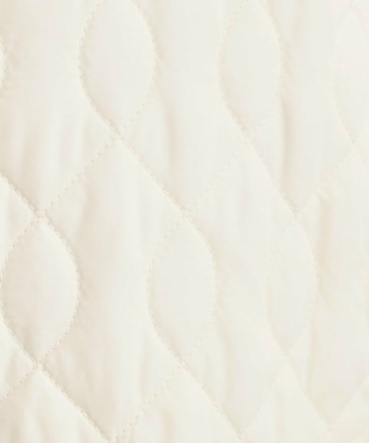 【洗濯機可/S-LL/撥水】大人が着たい ノーカラー キルトジャケット5