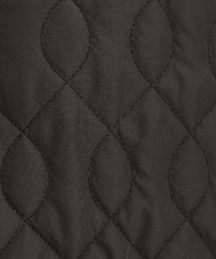 【洗濯機可/S-LL/撥水】大人が着たい ノーカラー キルトジャケット9