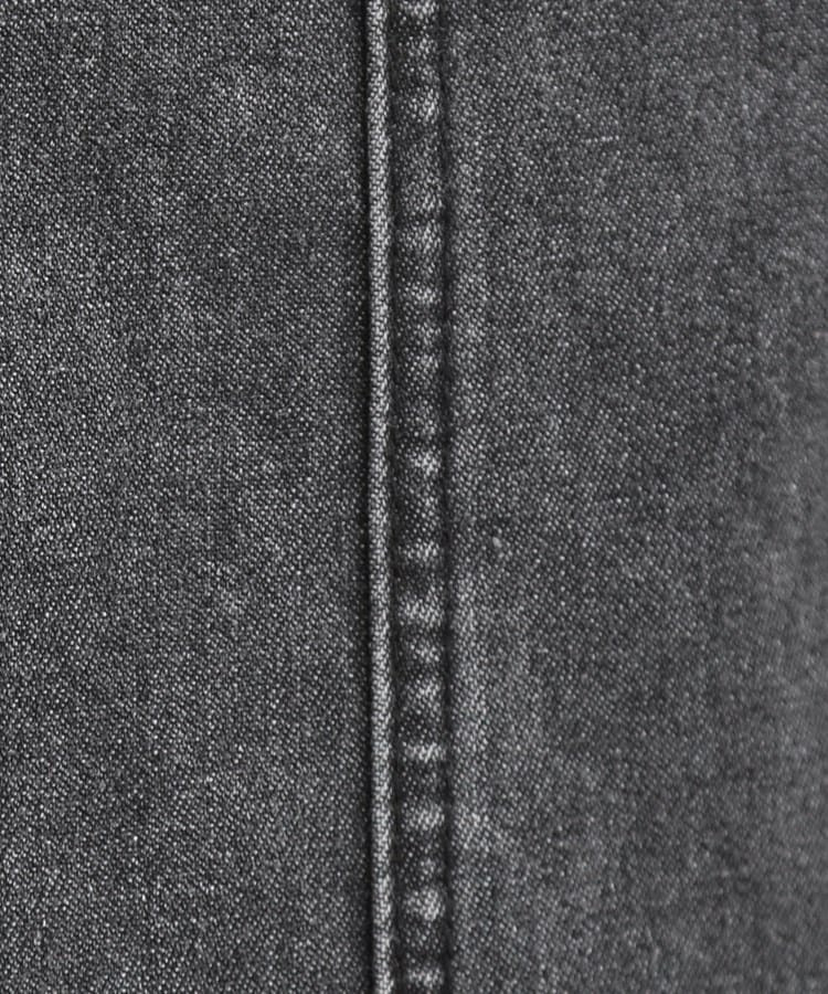 【S-LL】抜け感あるスタイルに ケミカルデニム イージーワイドパンツ5