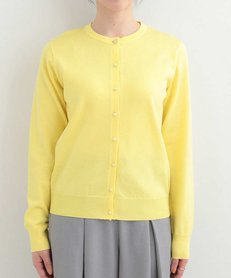 【洗濯機可/S-LL/セットアップ可】シンプルきれい見え クルーネックカーディガン18