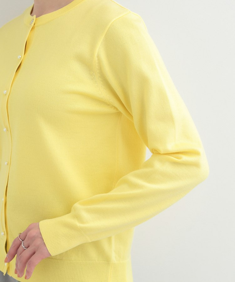 【洗濯機可/S-LL/セットアップ可】シンプルきれい見え クルーネックカーディガン22