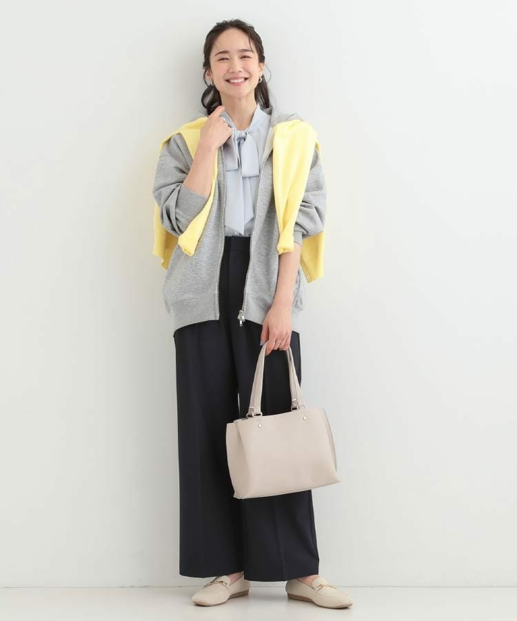 【洗濯機可/S-LL/セットアップ可】シンプルきれい見え クルーネックカーディガン27