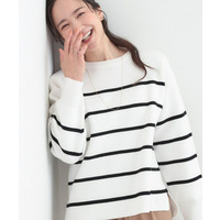 【S-LL/洗濯機可/体型カバー】コットン混で肌当たりがよい スウェットライクニット