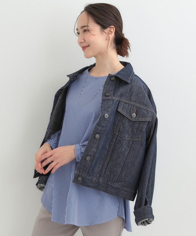 【2点セット/S-LL/洗濯機可】軽くてきれい見え ニットベスト+ブラウス6