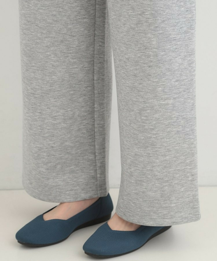 【セットアップ可/S-LL/なめらかタッチ】ダブルウエスト レイヤードパンツ15