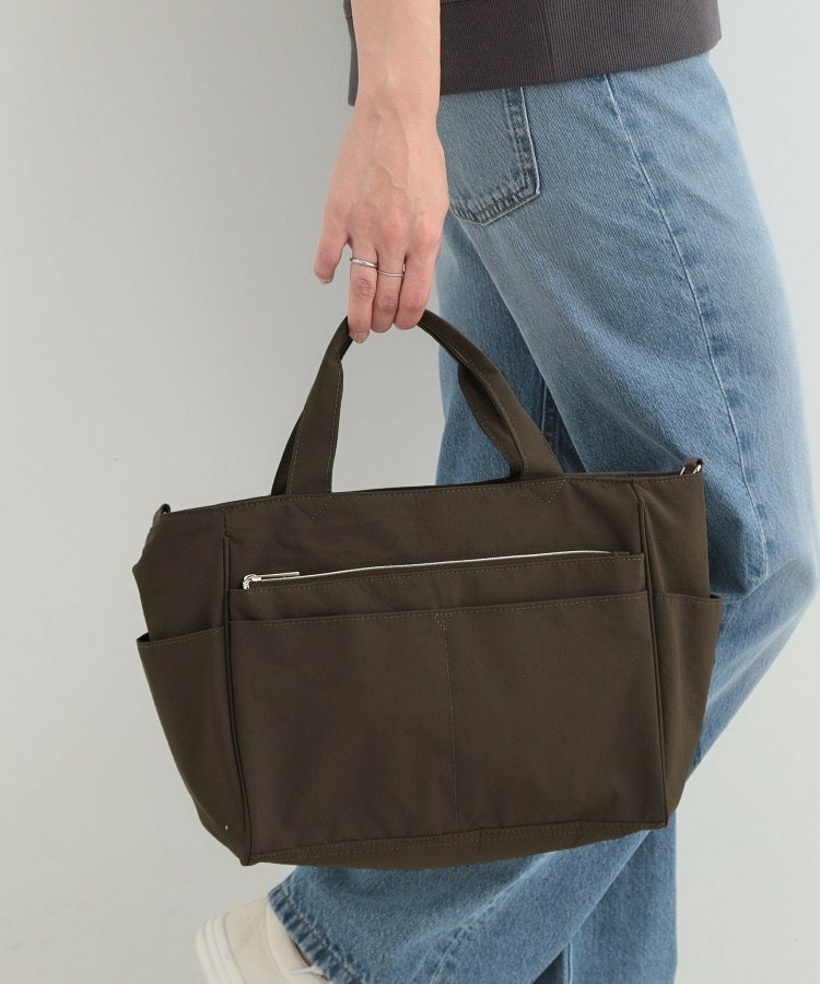 【撥水】12ポケットキャリーオントートバッグ4