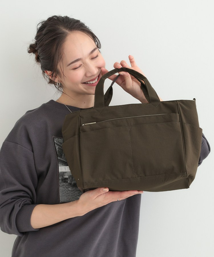 【撥水】12ポケットキャリーオントートバッグ1