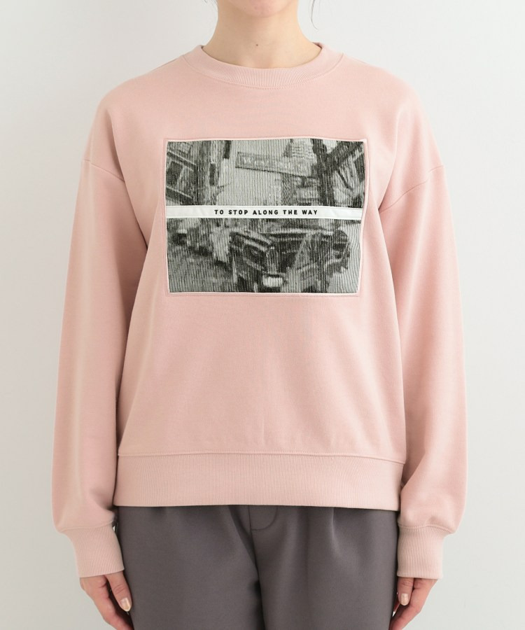 【s-LL】カジュアルすぎない大人のフォト刺繍裏毛スウェット14