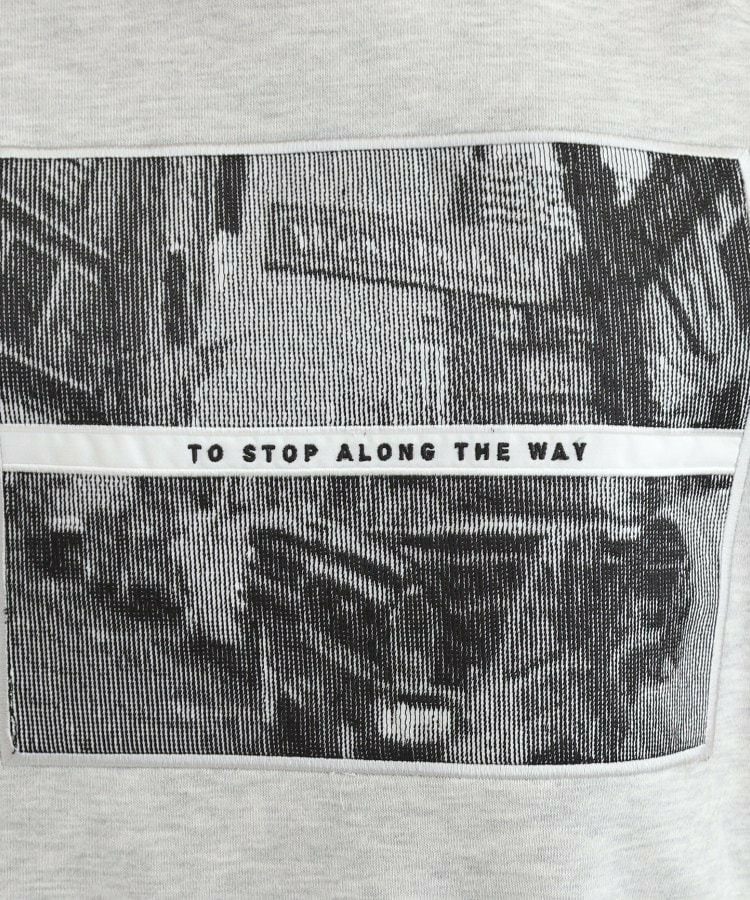 【s-LL】カジュアルすぎない大人のフォト刺繍裏毛スウェット5