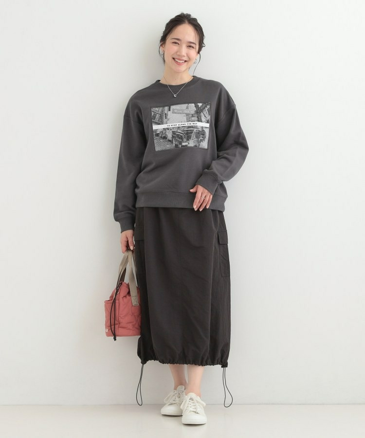 【s-LL】カジュアルすぎない大人のフォト刺繍裏毛スウェット8