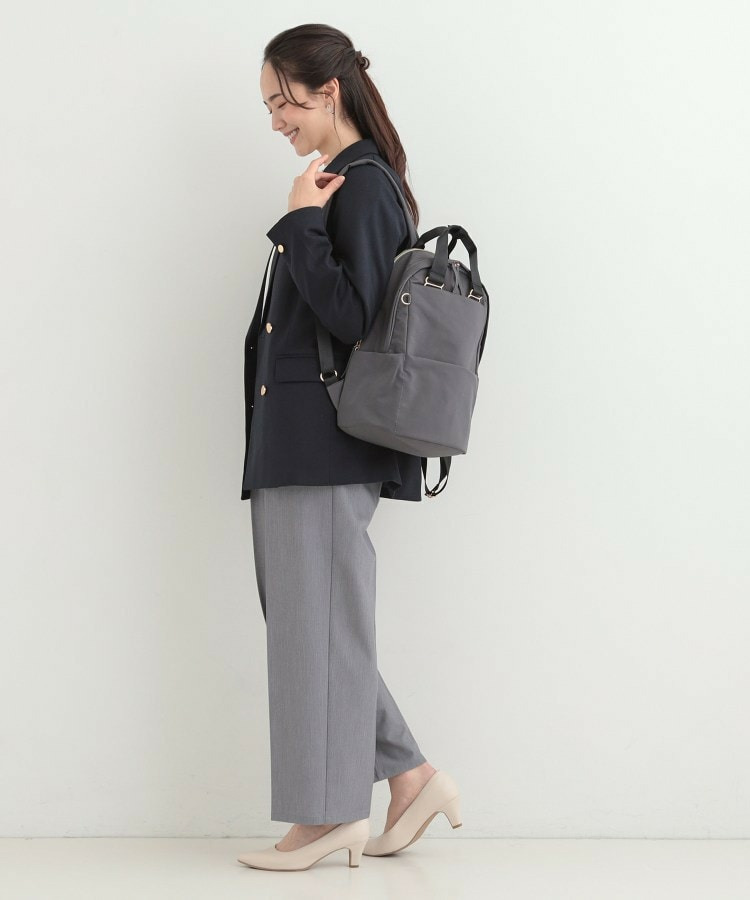 【撥水】キャリーオンラウンドリュック3