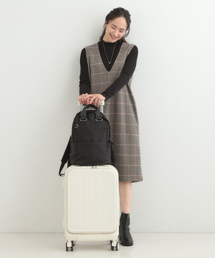 【撥水】キャリーオンラウンドリュック5