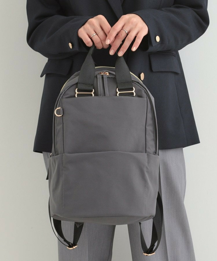 【撥水】キャリーオンラウンドリュック1