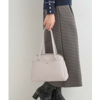 【軽量/2WAY】ロングハンドル ラウンドトートバッグ