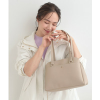 【軽量/2WAY】ロングハンドル ラウンドトートバッグ