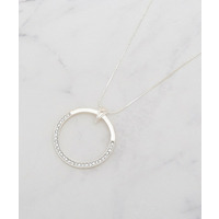 サークルキラキラネックレス